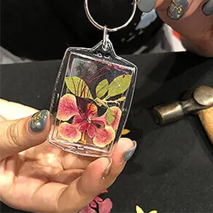 Real Flower Keychain - Event Services Singapore