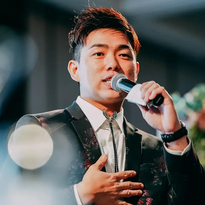 Qing Hong - Event Host - Emcee - Event Services Singapore