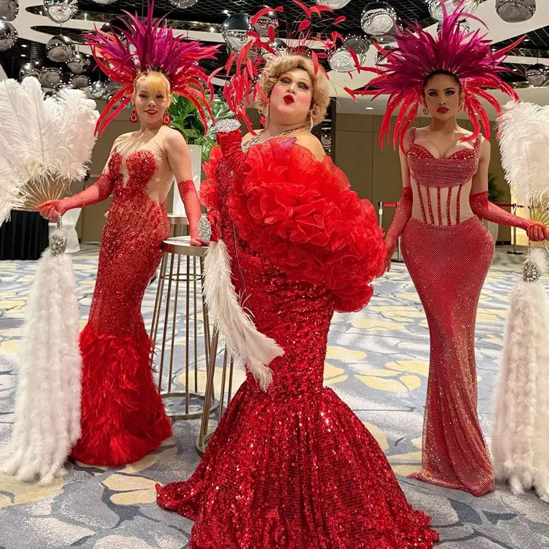 Barbie Boy Nella Salmonella Drag Queen Showtime - Performances - Showtimes - Stage Shows - Dinner and Dances - Event Services Singapore